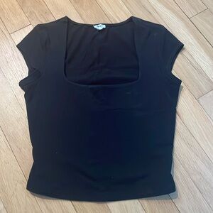 garage square neck shirt